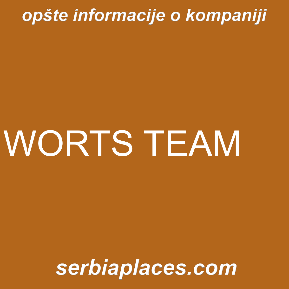 WORTS TEAM