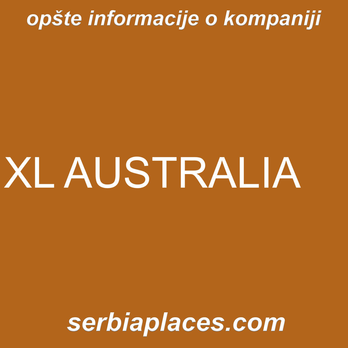 XL AUSTRALIA