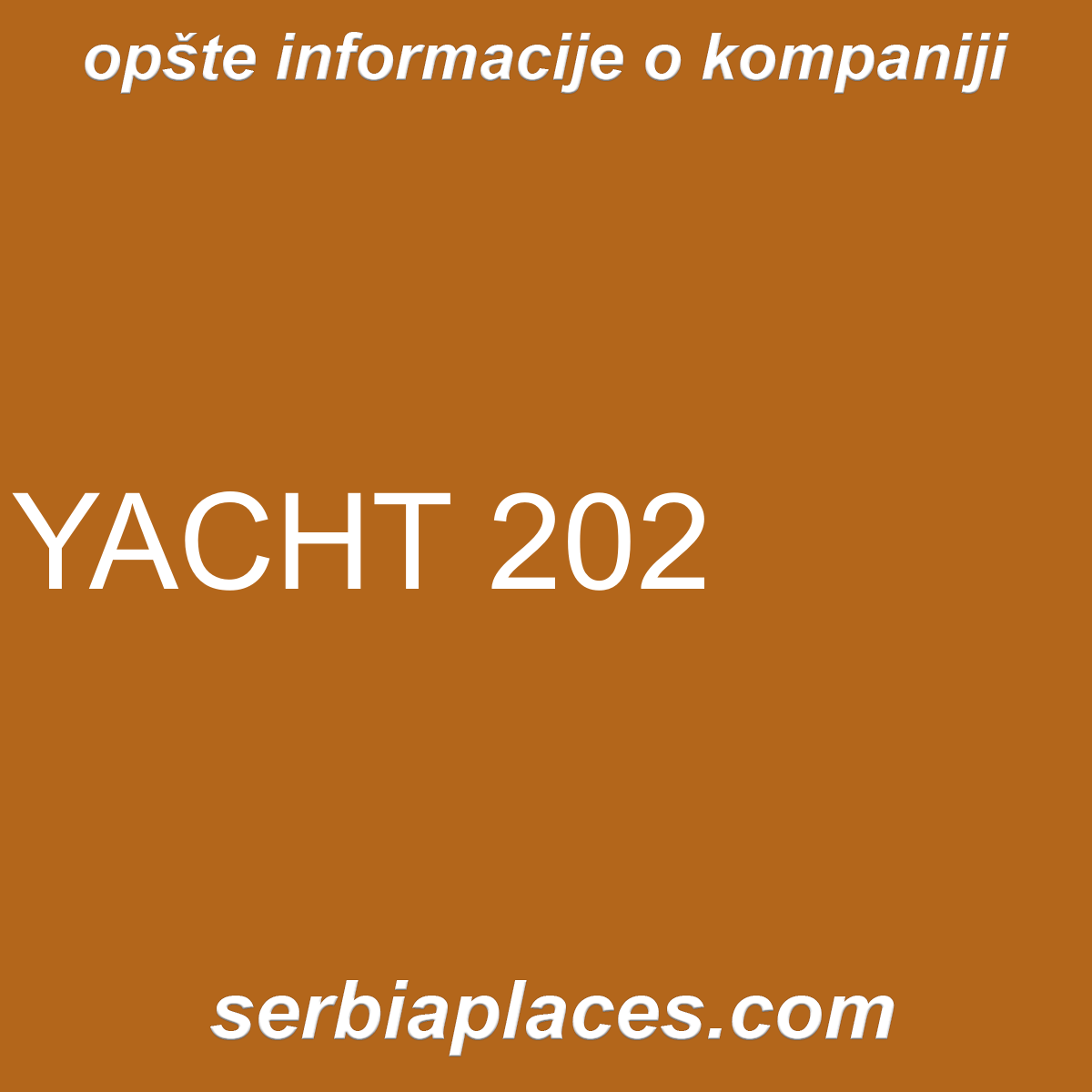 YACHT 202
