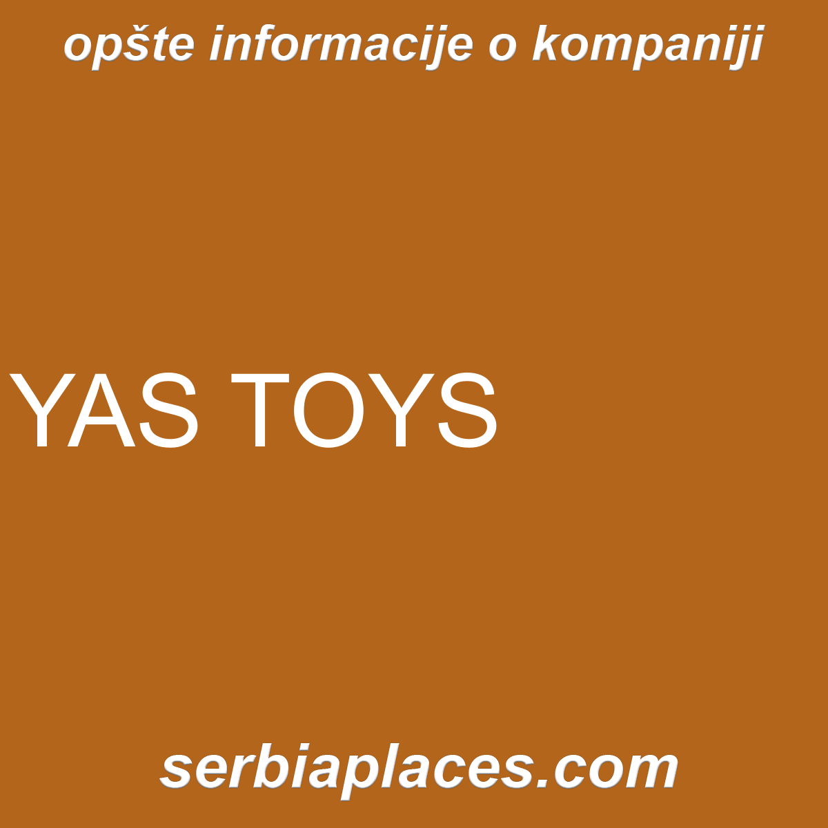 YAS TOYS