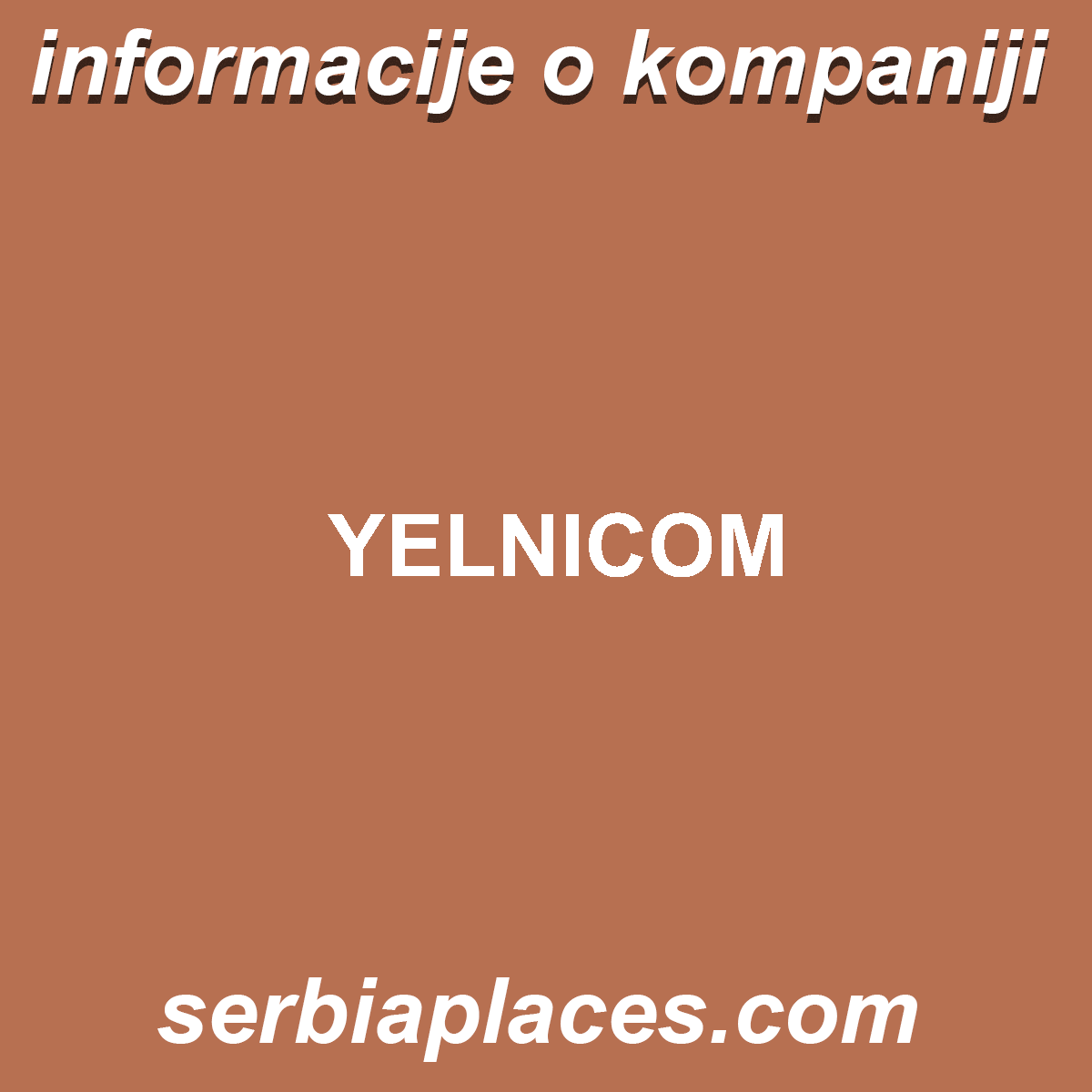 YELNICOM
