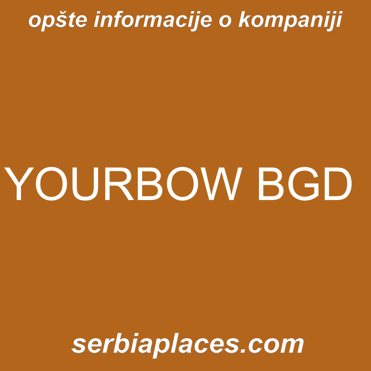 YOURBOW BGD