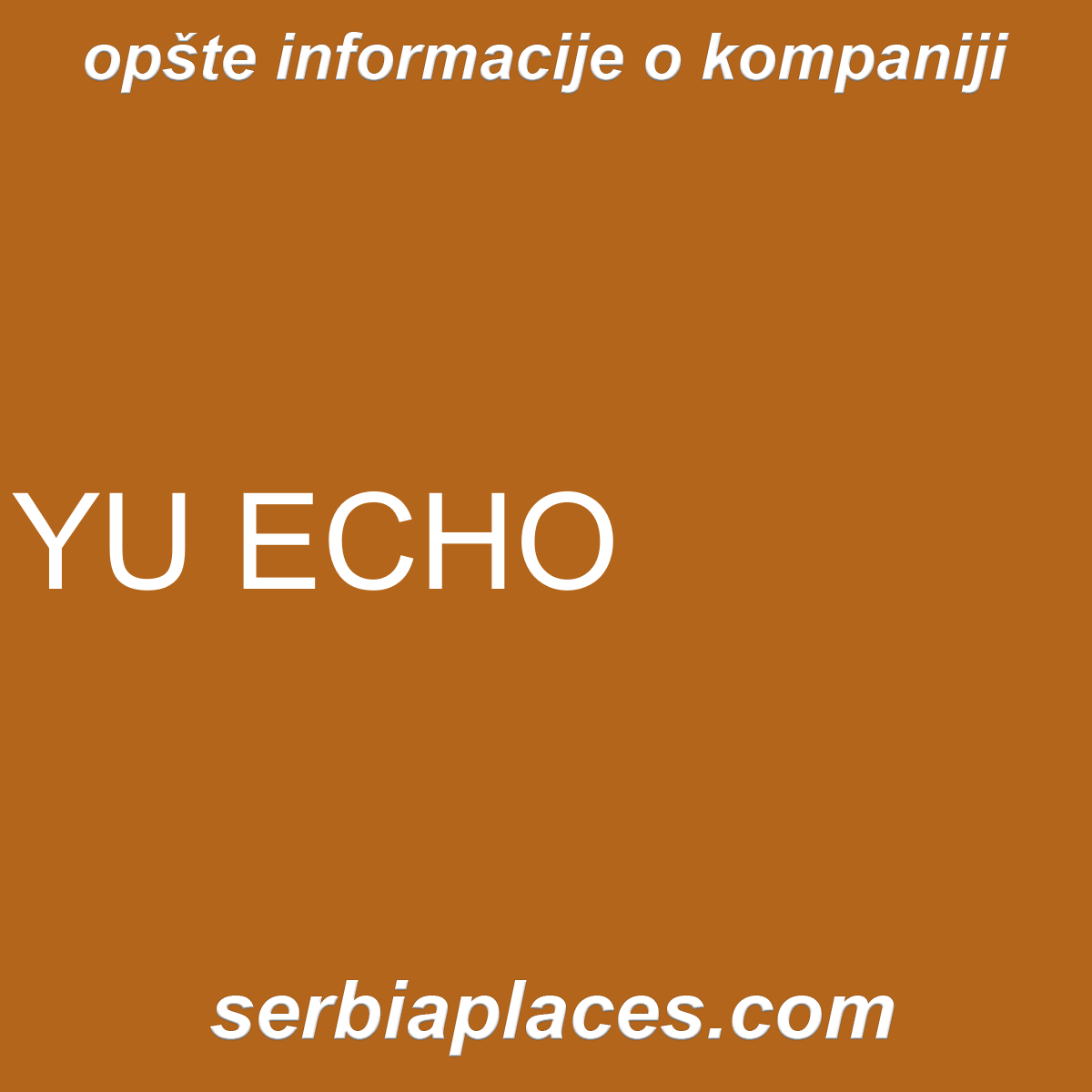 YU ECHO