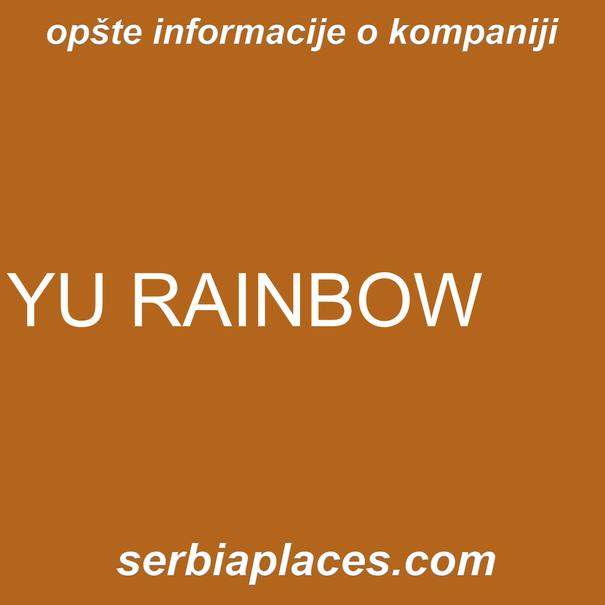 YU RAINBOW