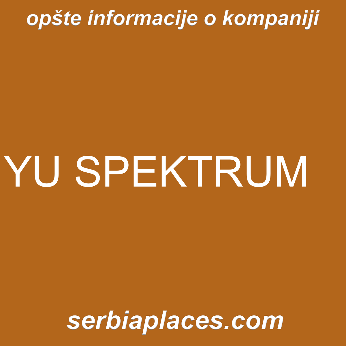 YU SPEKTRUM