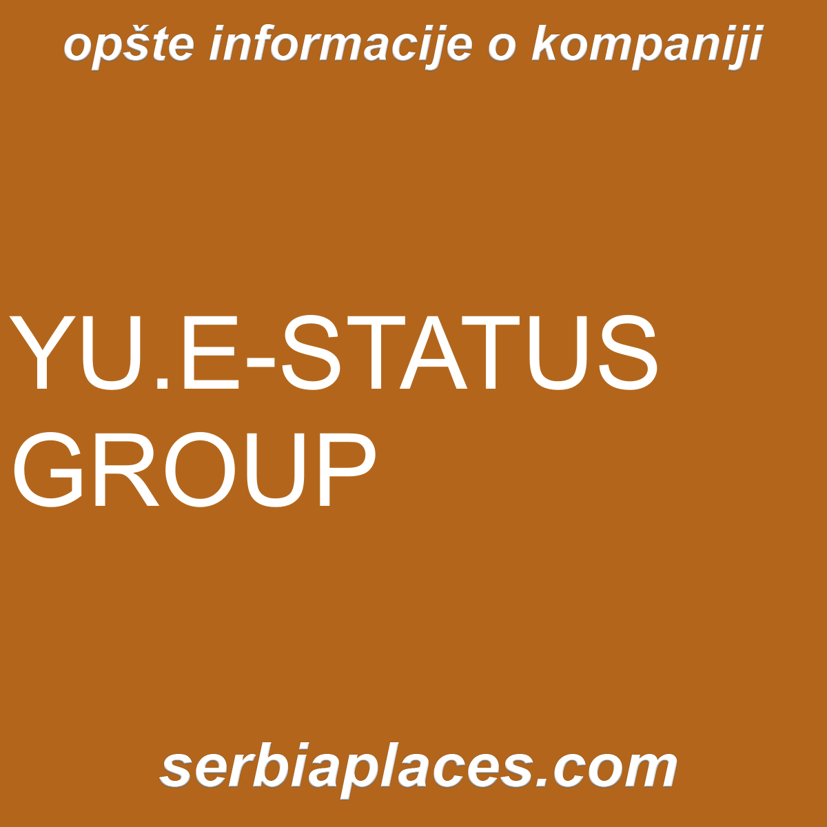 YU.E-STATUS GROUP