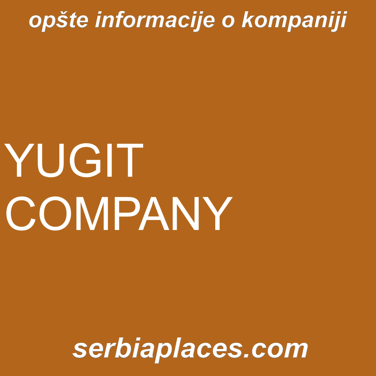 YUGIT COMPANY