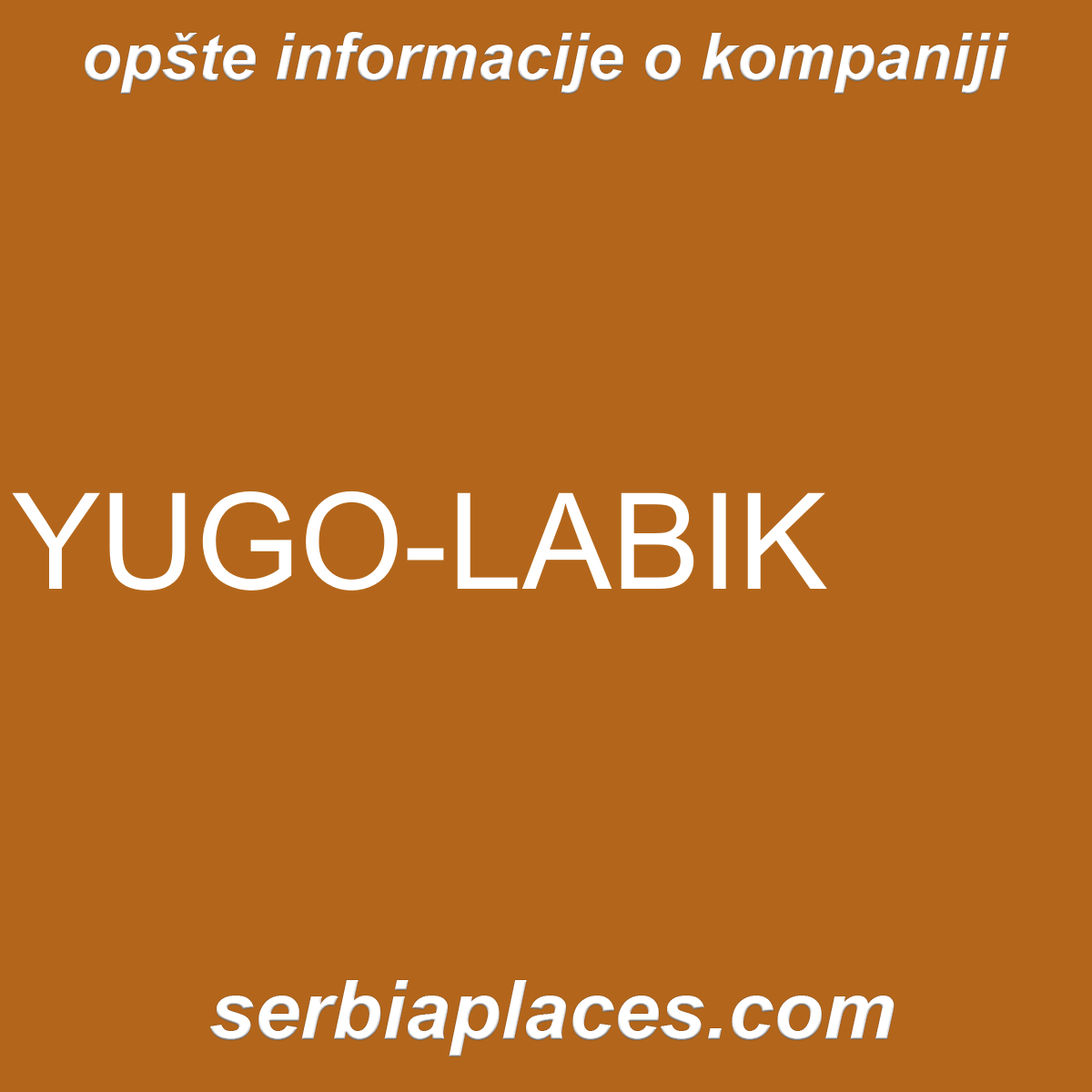 YUGO-LABIK