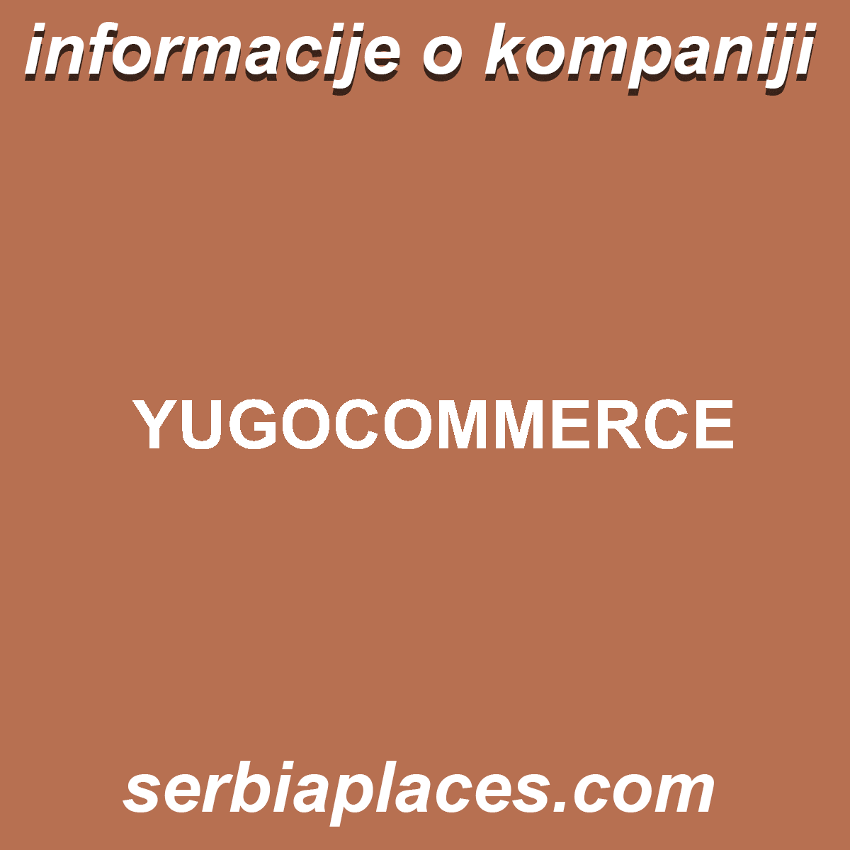 YUGOCOMMERCE
