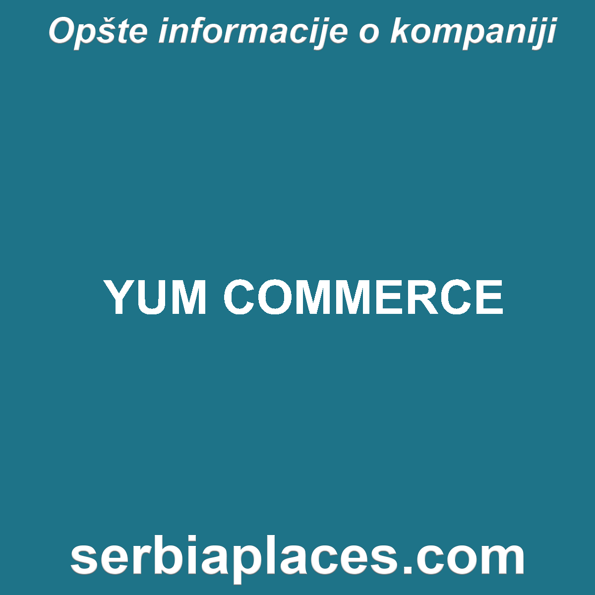 YUM COMMERCE