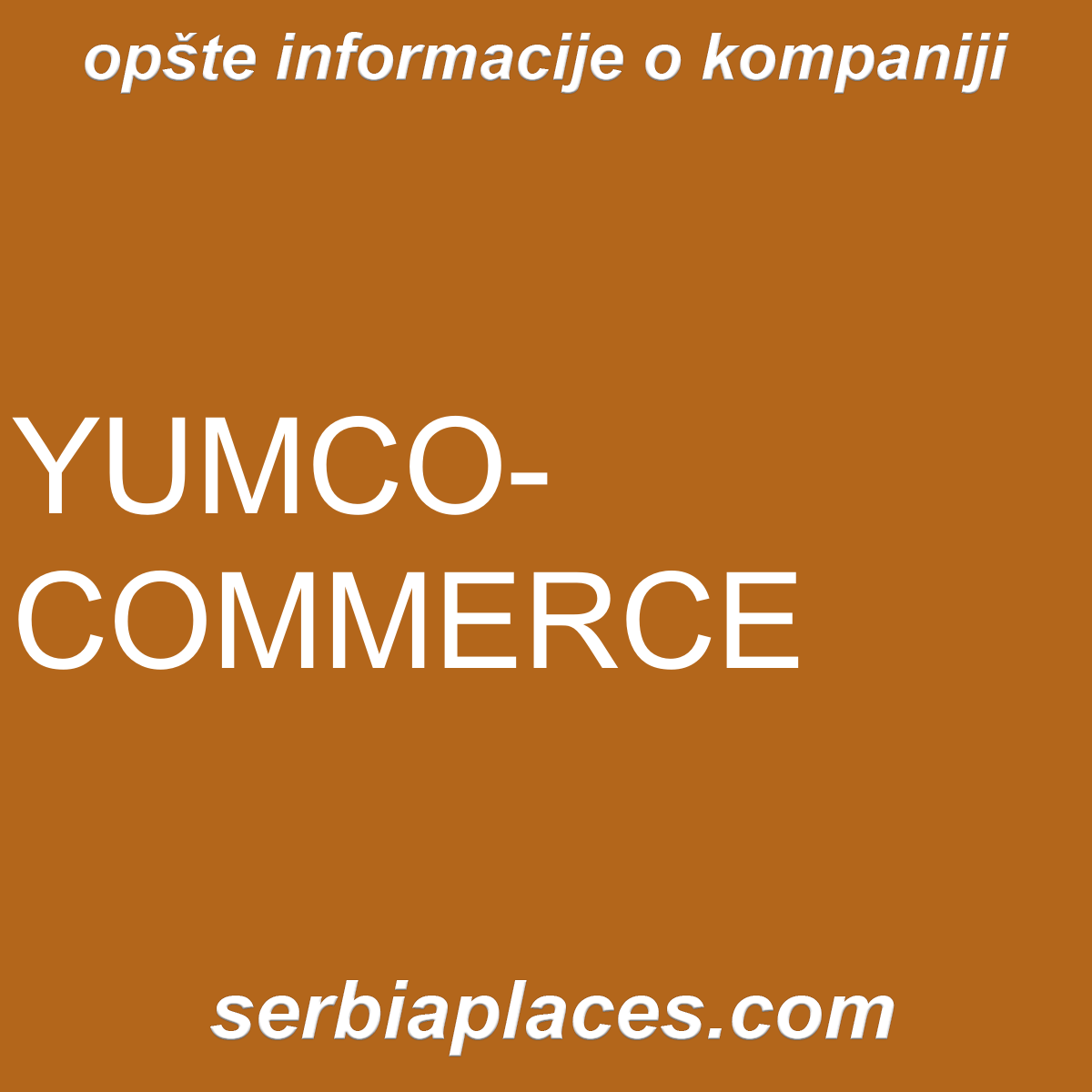 YUMCO-COMMERCE
