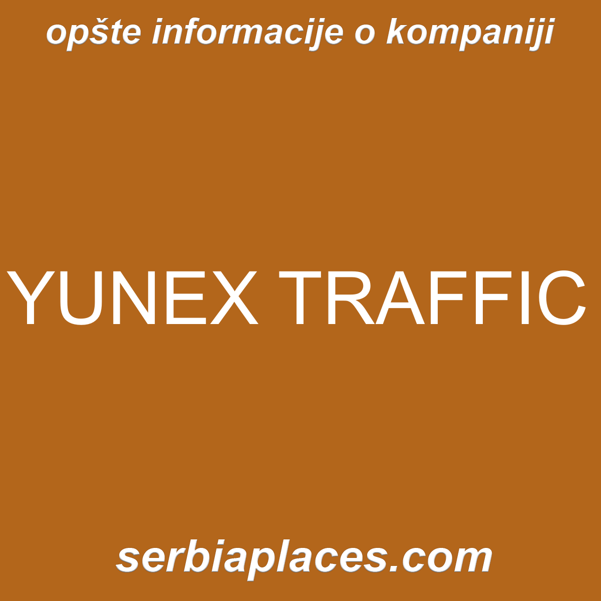YUNEX TRAFFIC