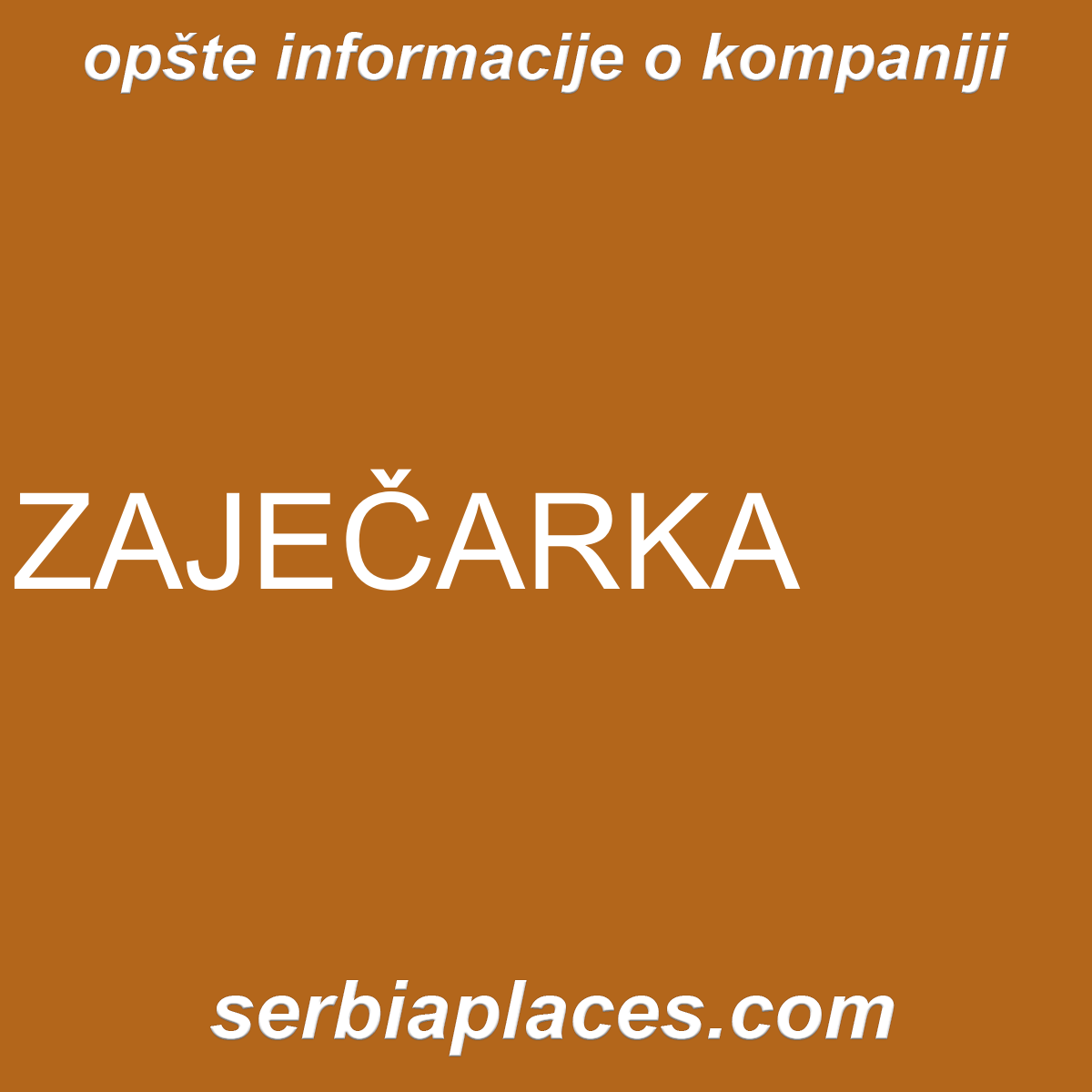 ZAJEČARKA