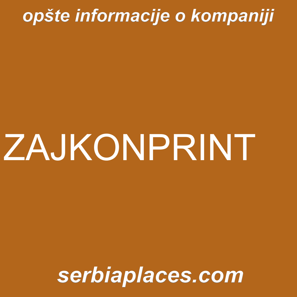 ZAJKONPRINT