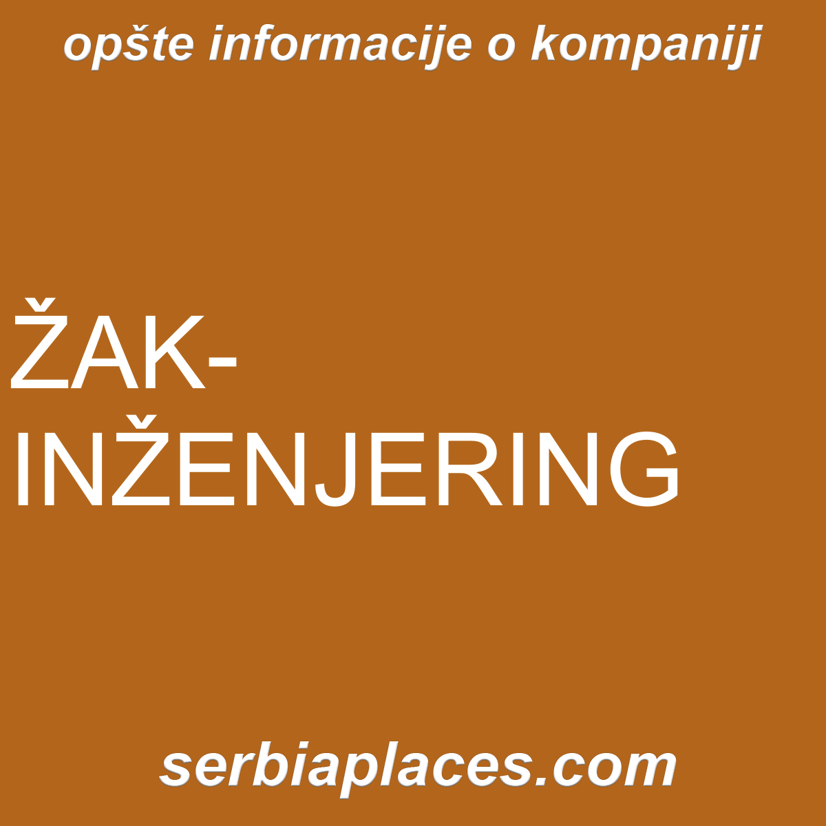 ŽAK-INŽENJERING