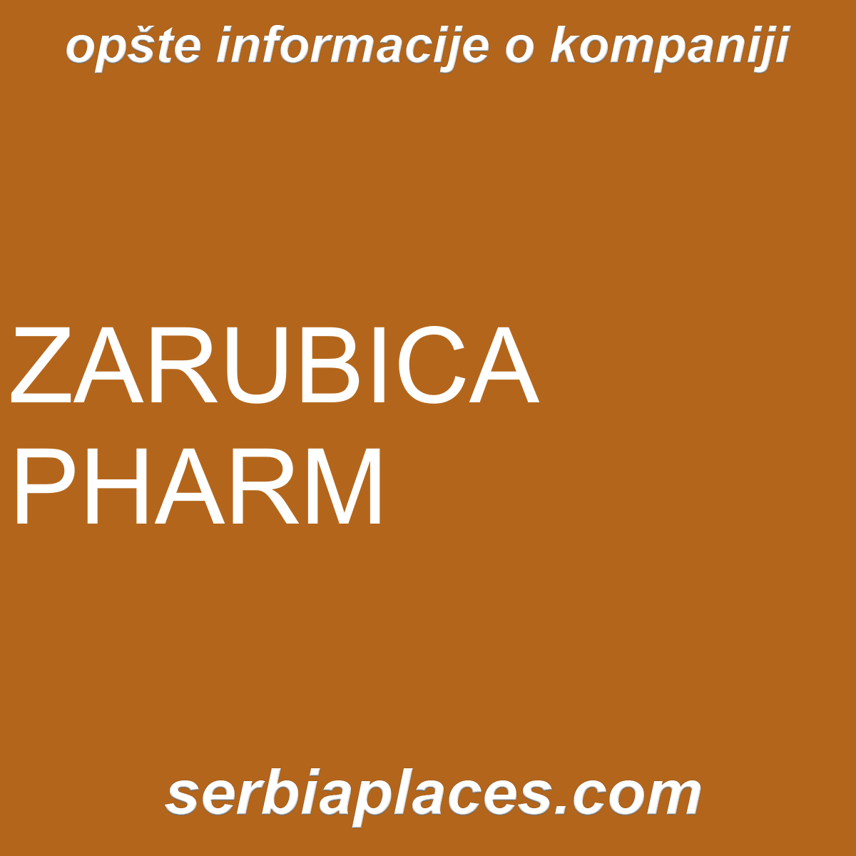 ZARUBICA PHARM