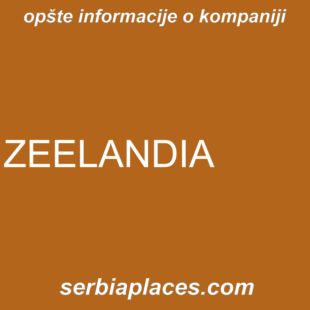ZEELANDIA