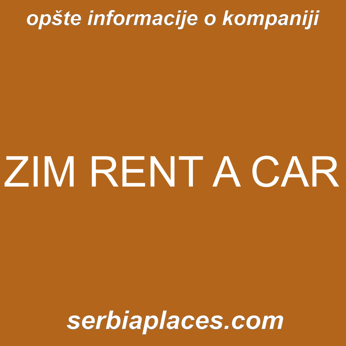 ZIM RENT A CAR