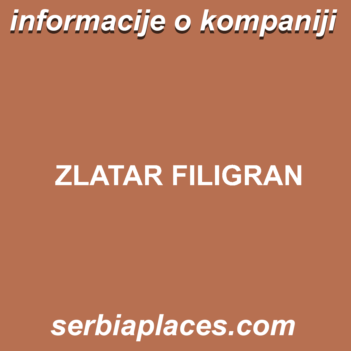 ZLATAR-FILIGRAN
