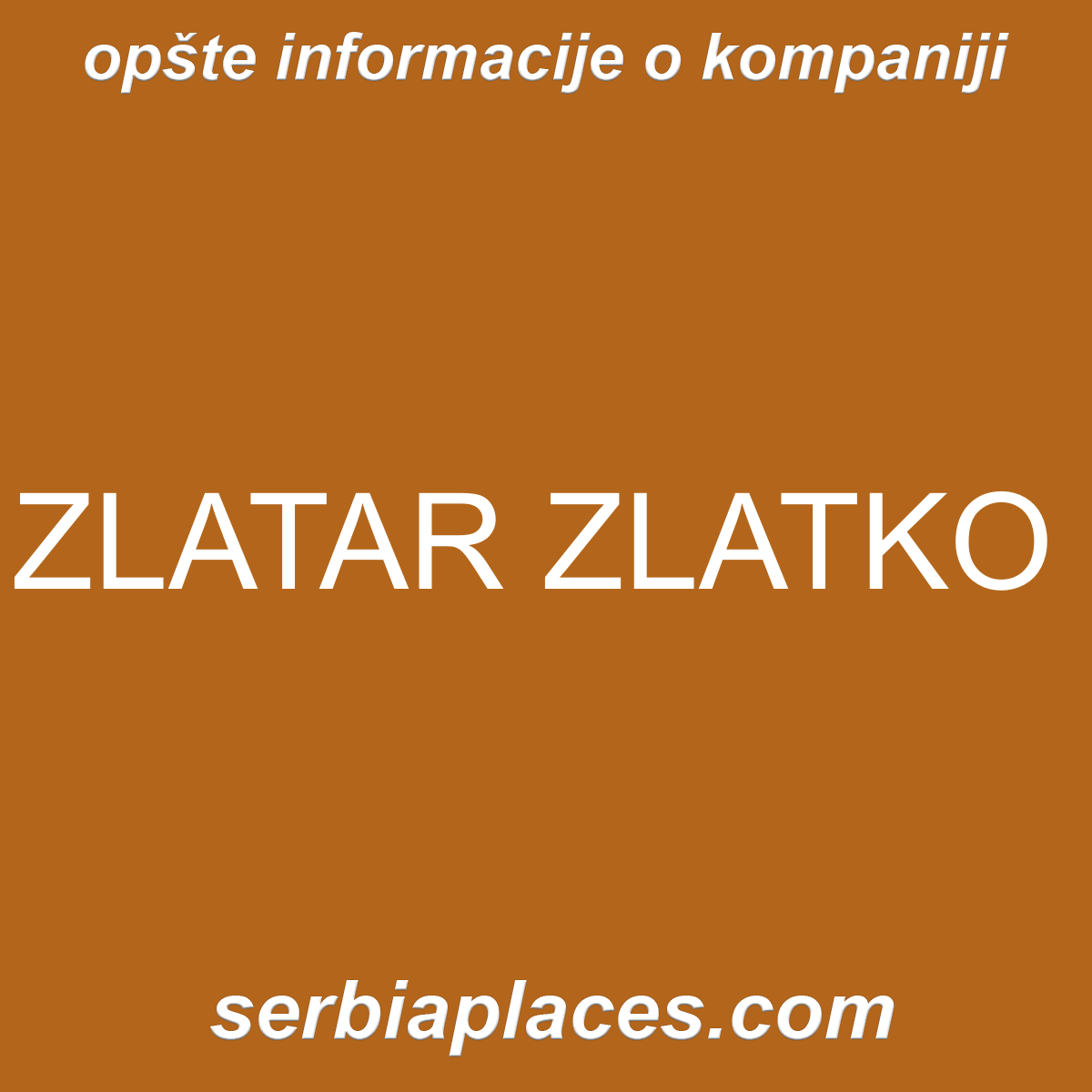 ZLATAR ZLATKO