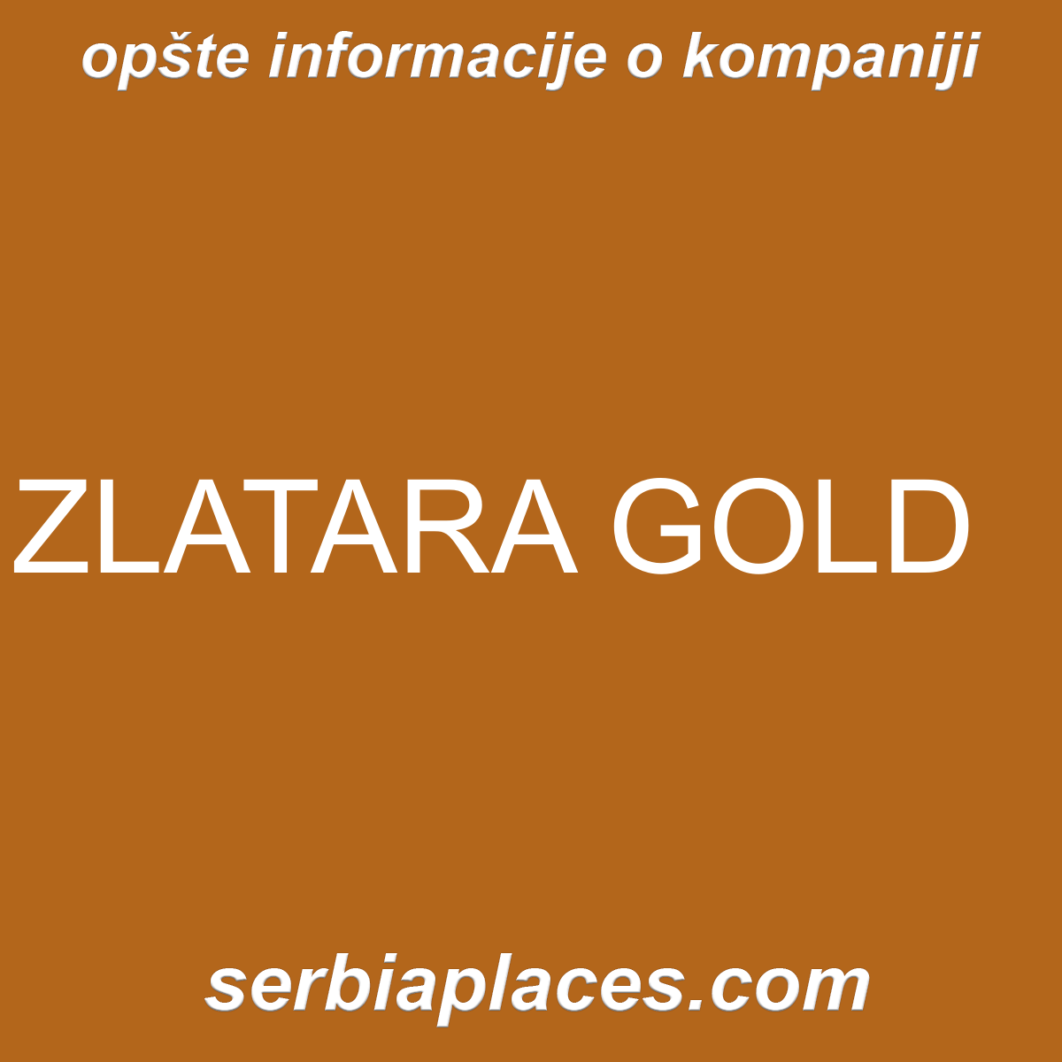 ZLATARA GOLD