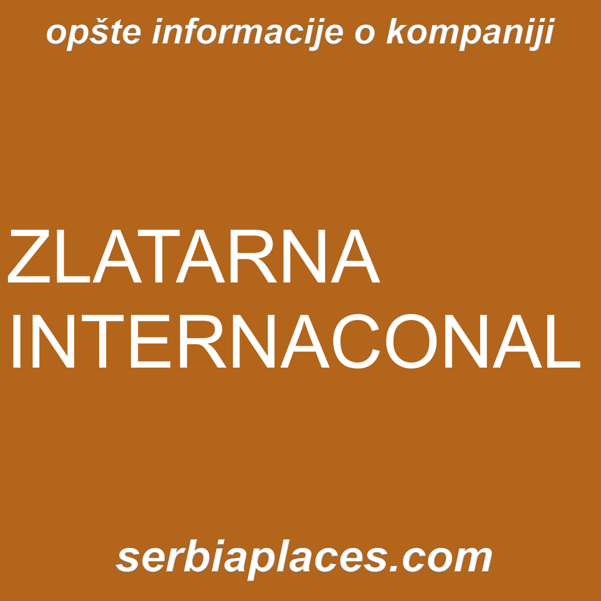 ZLATARNA INTERNACONAL
